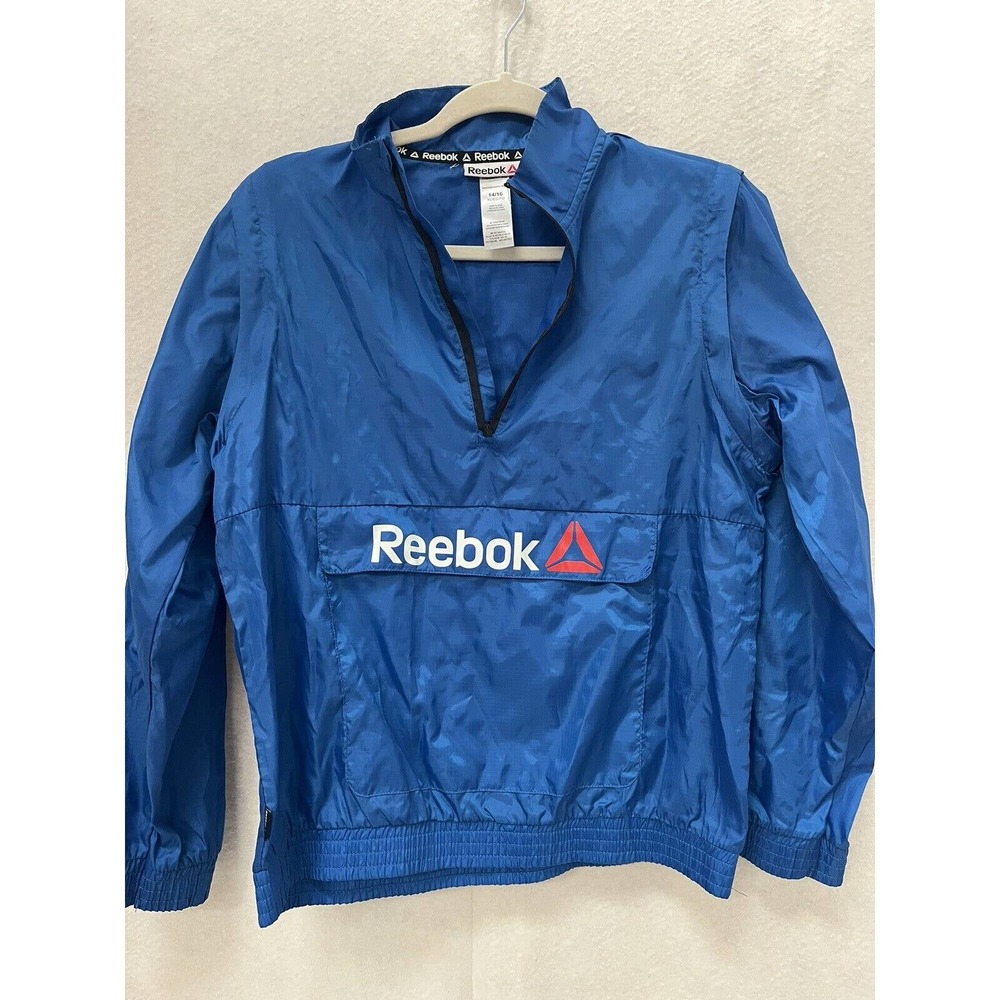 Reebok  Zip Jacket wind rain XL 14 16 ski snowboard front pocket youth - Picture 2 of 10